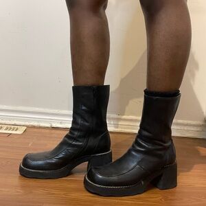 Aldo Black Ankle Boots